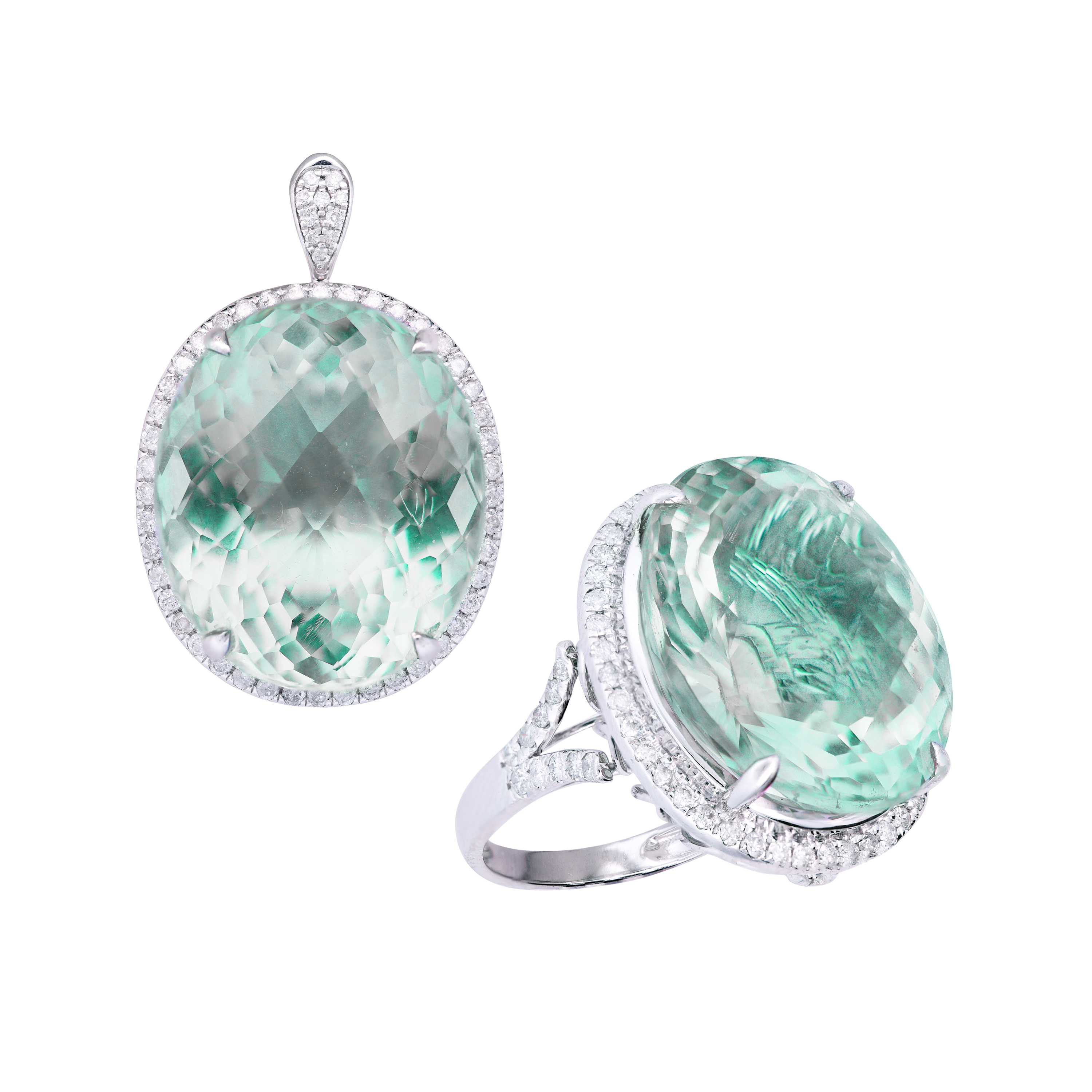 Vera Quartz Convertible Ring / Pendant